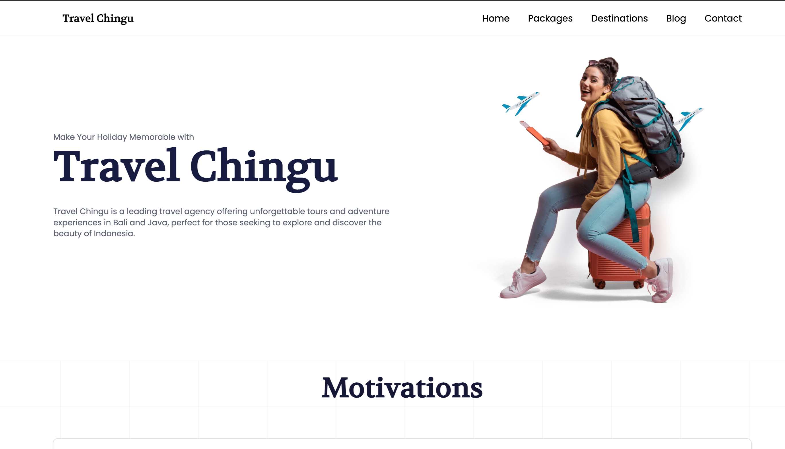 Travel Chingu Website