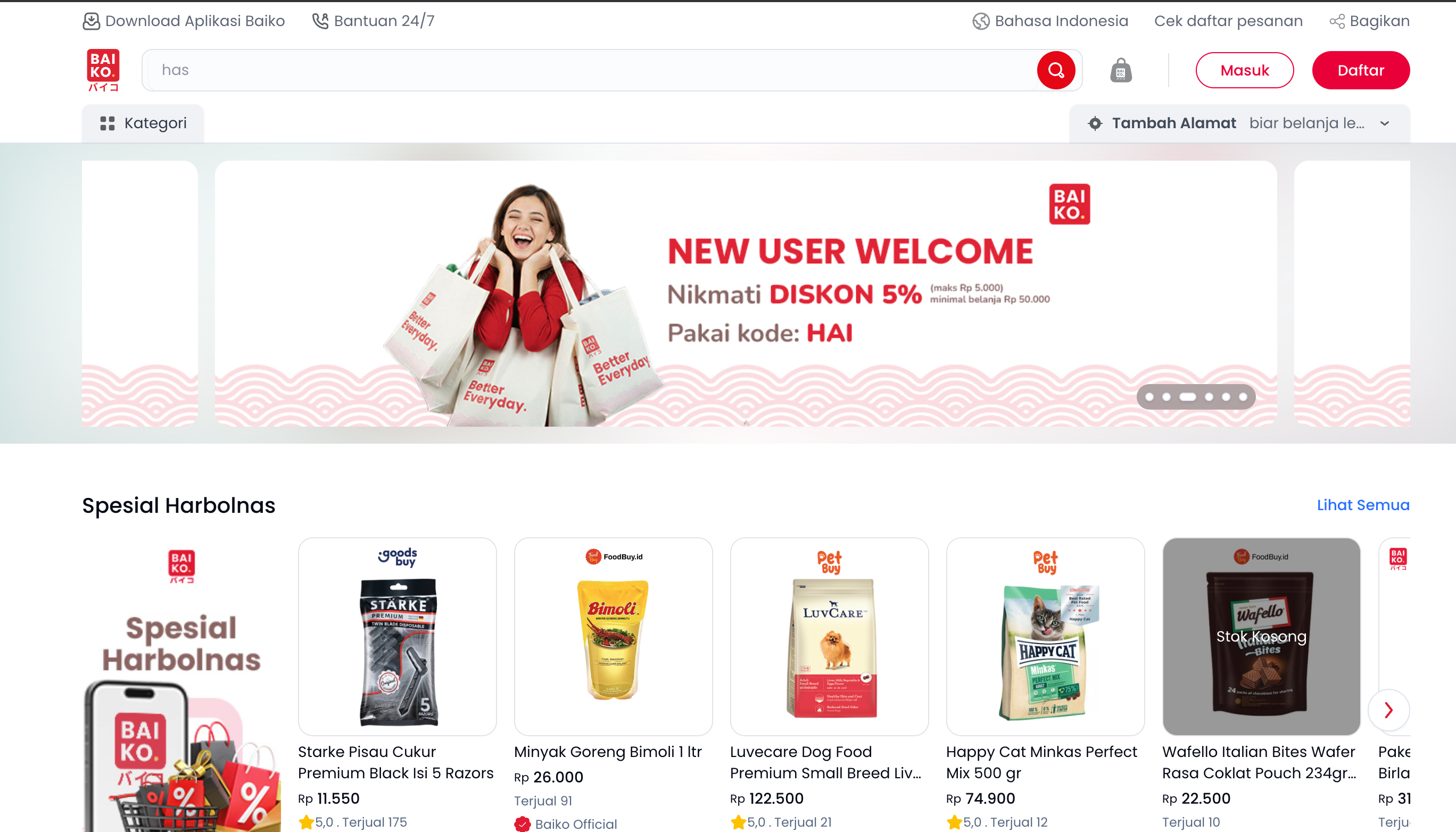E-commerce Website